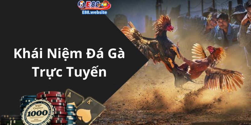 Khái Niệm Đá Gà Trực Tuyến