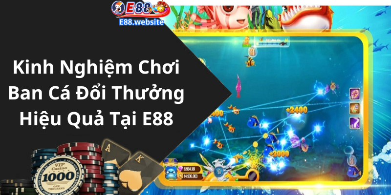 Kinh Nghiệm Chơi Ban Cá Đổi Thưởng Hiệu Quả Tại E88